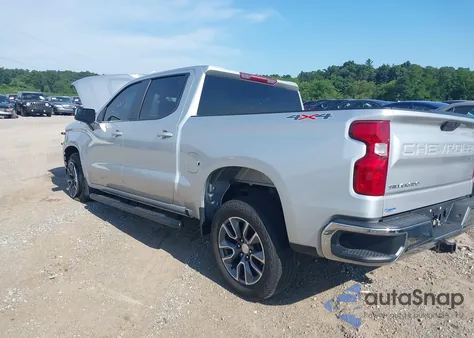 2022 Chevrolet Silverado 1500 Ltd 4Wd Short Bed Lt With 2Fl from USA, damaged, VIN 3GCPYJEK6NG185620